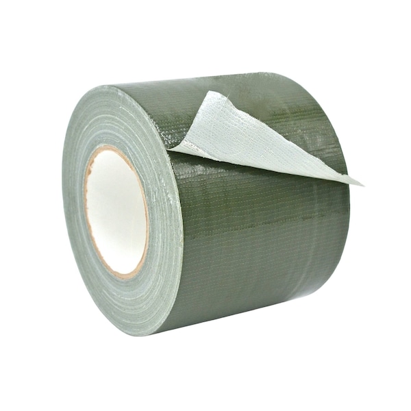 Wod Tape DTC10 Industrial Grade Duct Tape Olive Drab 49 in. x 60 ft. - WOD DTC10-49000-LOG-60-ODR
