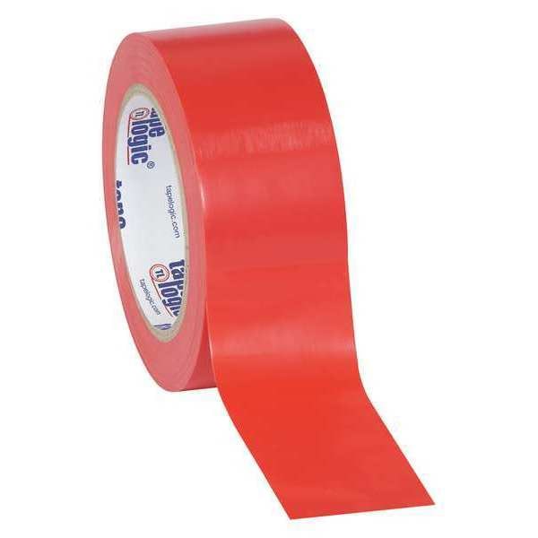Partners Brand Tape Logic Solid Vinyl Safety Tape, 6.0 Mil, 2" x 36 yds., Red, 3/Case - T92363PKR