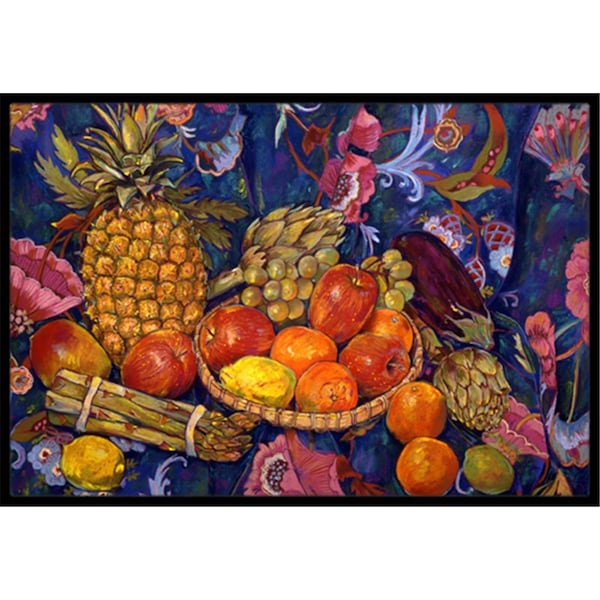 Carolines Treasures Fruit and Vegetables by Neil Drury Indoor or Outdoor Mat- 24 x 36 - DND0018JMAT