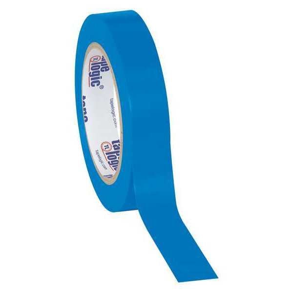 Partners Brand Tape Logic Solid Vinyl Safety Tape, 6.0 Mil, 1" x 36 yds, Blue, 3/Case - T91363PKB