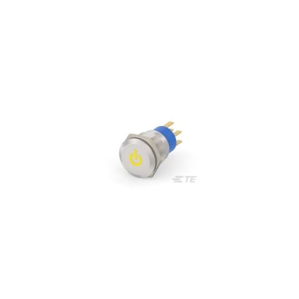 Alcoswitch AV19 DPM 0.4VA POWER LED AMARILLO 12V - AV1920P512R04