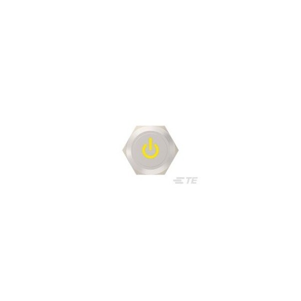 Alcoswitch AV19 DPM 0.4VA POWER LED AMARILLO 12V - AV1920P512R04