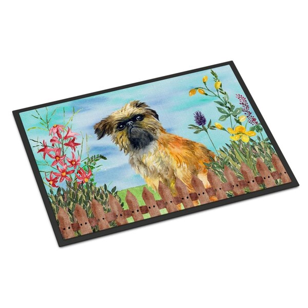 Carolines Treasures Brussels Griffon Spring Indoor or Outdoor Mat - 24 x 36 in. - CK1249JMAT