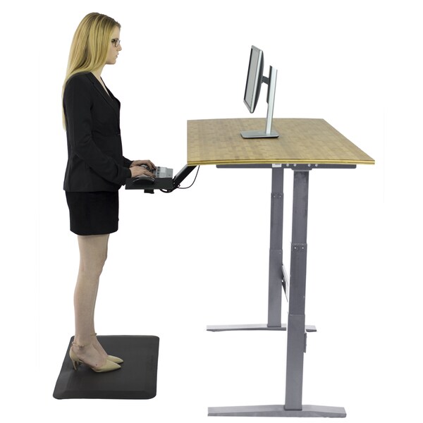Uncaged Ergonomics 20X34" Anti Fatigue Mat For Standing Desks Office Cushioned Floor - MAT34