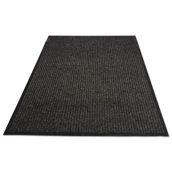 Guardian Floor Protection Floor Mat, 0.38" Thick, Charcoal, 36 in W x 60 in L - 64030530