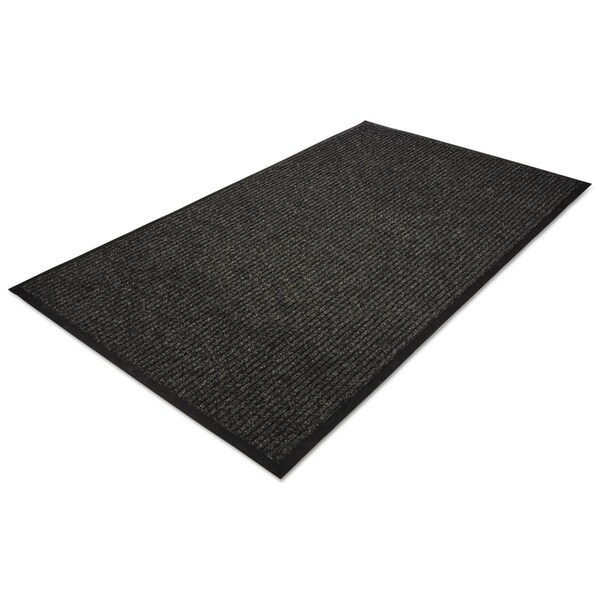 Guardian Floor Protection Floor Mat, 0.38" Thick, Charcoal, 36 in W x 60 in L - 64030530