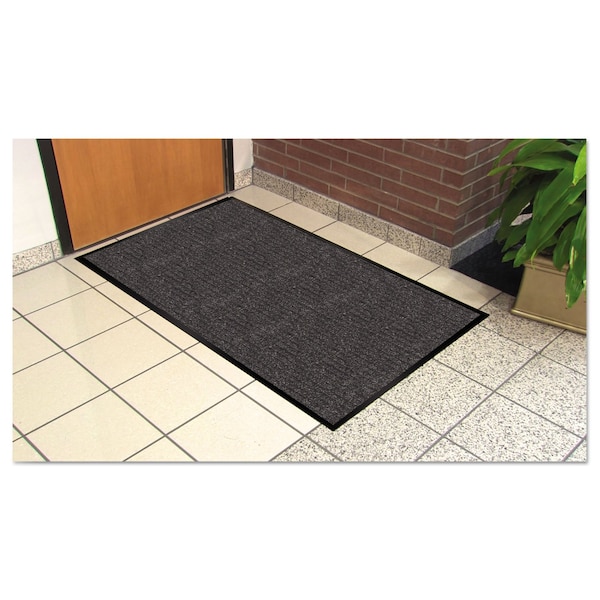 Guardian Floor Protection Floor Mat, 0.38" Thick, Charcoal, 36 in W x 60 in L - 64030530