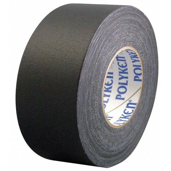 Polyken Gaffers Tape, Black, 55 yd. L x 4 in. W - 510