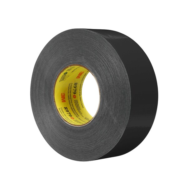 3M Duct Tape, 2 In x 60 yd, 12.6 mil, Black - 8979