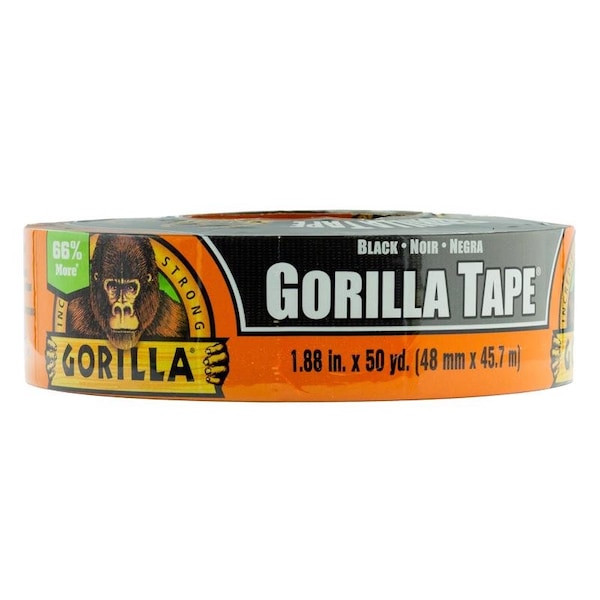 Gorilla Glue Gorilla 1.88 in. W X 50 yd L Black Duct Tape - 108084