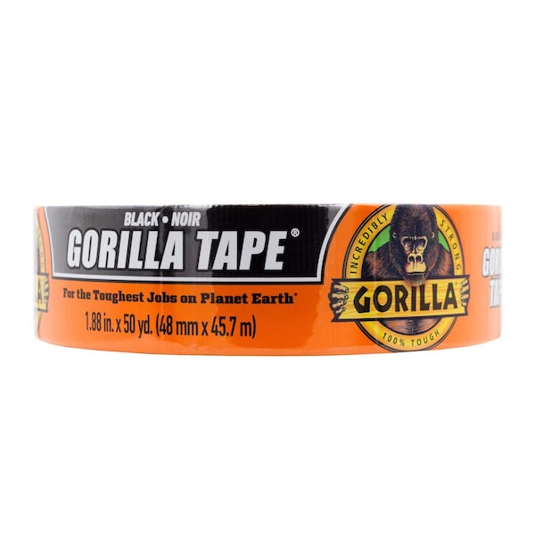 Gorilla Glue Gorilla 1.88 in. W X 50 yd L Black Duct Tape - 108084