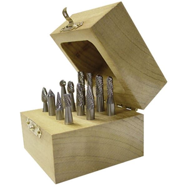 Mastercut Tool 8 Piece Wood Bur Set Dblcut - SETM150MMWDC