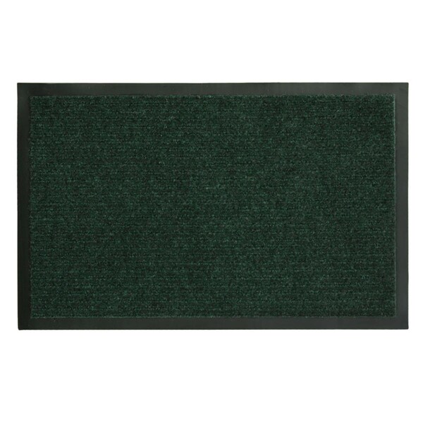 Palacedesigns 28 x 18 in. Sports Licensing Solutions Ribbed Green Polypropylene & Vinyl Nonslip Utility Mat - PA2740616