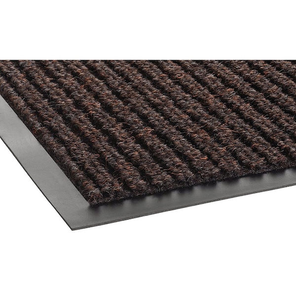 Crown Matting Technologies Floor Mat, 0.38" Thick, Brown, 36 in W x 120 in L - NR 0310BR