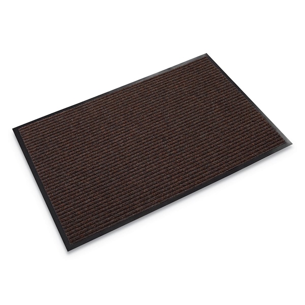 Crown Matting Technologies Floor Mat, 0.38" Thick, Brown, 36 in W x 120 in L - NR 0310BR