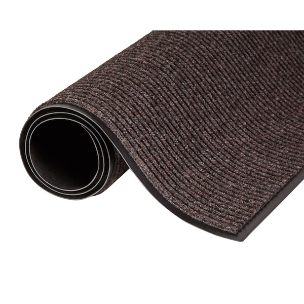 Crown Matting Technologies Floor Mat, 0.38" Thick, Brown, 36 in W x 120 in L - NR 0310BR