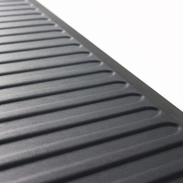 Floortex Antifatigue Mat, 23 in L x 67 in W, .90 in Thickness, Black - FLRFCA2471XVBK
