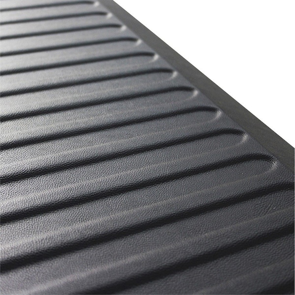 Floortex Antifatigue Mat, 23 in L x 67 in W, .90 in Thickness, Black - FLRFCA2471XVBK