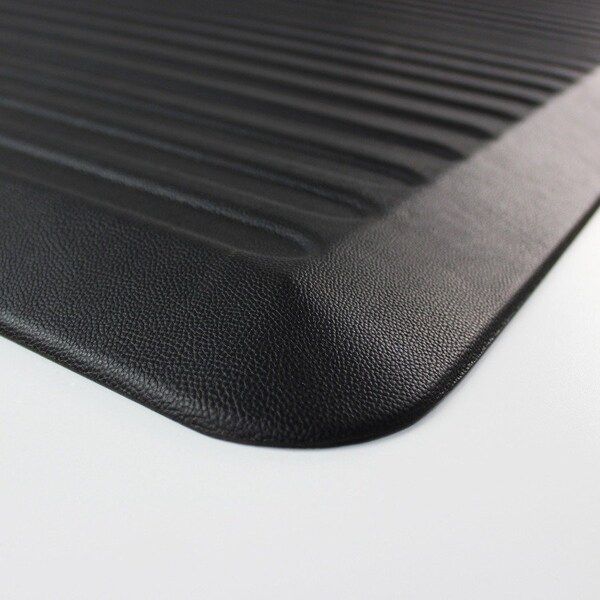 Floortex Antifatigue Mat, 23 in L x 67 in W, .90 in Thickness, Black - FLRFCA2471XVBK