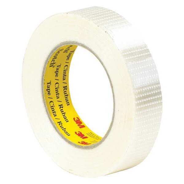 Scotch 3M 8959 Bi-Directional Strapping Tape, 5.7 Mil, 1" x 55 yds., Clear, 6/Case - T91589596PK