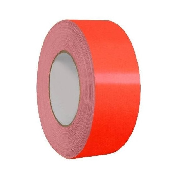 Wod Tape DTC12F Contractor Grade Duct Tape Fluorescent Orange 2 in. x 60 ft., 24PK - WOD DTC12F-02000-24-60-FOR