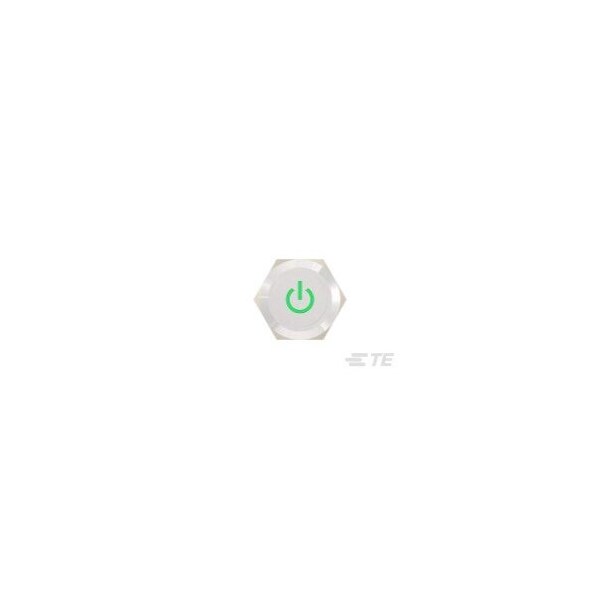 Alcoswitch AV19 DPL 0.4VA POWER LED VERDE 12V - AV1921P612R04