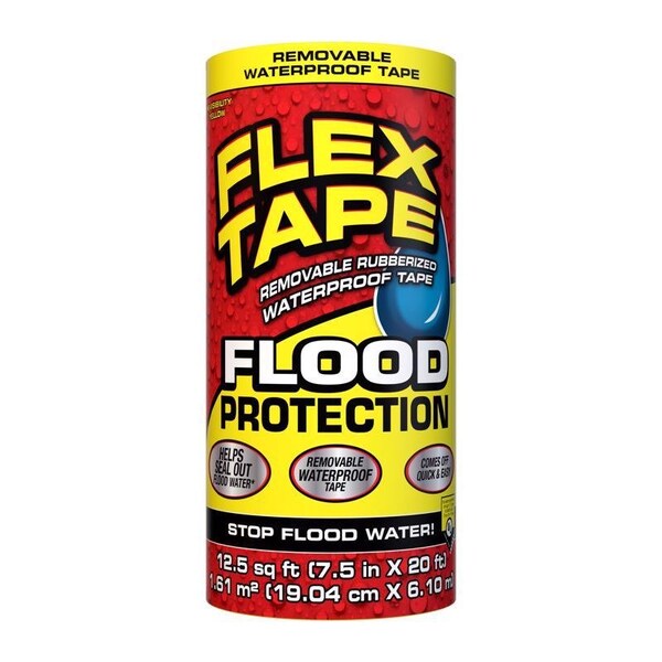 Flex Seal Flex Seal Family of Products Flood Protection 7.5 in. W X 20 ft. L Yellow Waterproof Repair Tape - RTSYELR0820