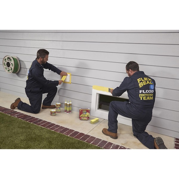 Flex Seal Flex Seal Family of Products Flood Protection 7.5 in. W X 20 ft. L Yellow Waterproof Repair Tape - RTSYELR0820