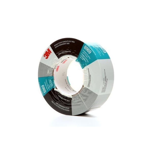 3M Duct Tape 6969 Silver, 48Mm X 54.8 M 10.7 Mil - 51131-06969