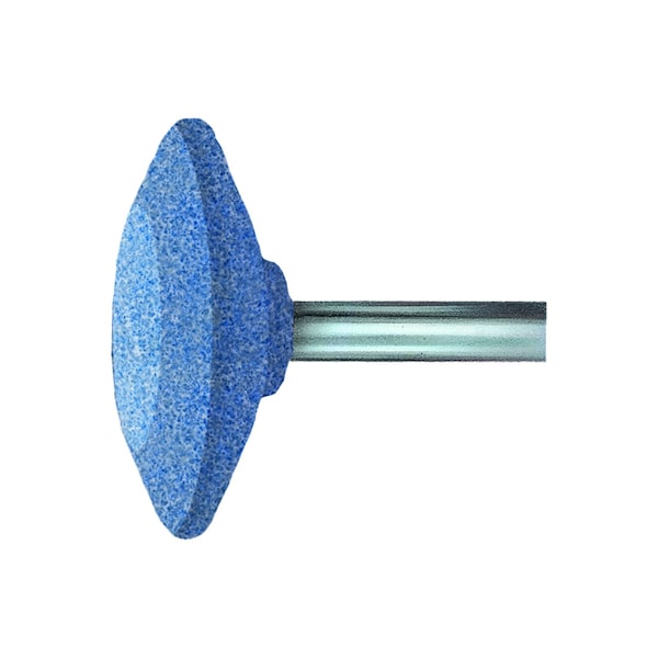 Pferd A36 Vitrified Mounted Point 1/4" Shank - Ceramic oxide 46 Grit TOUGH - 30031