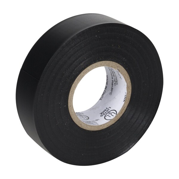 Manc0 Duck Professional Grade 3/4 in. W X 66 ft. L Black Vinyl Electrical Tape - 299019