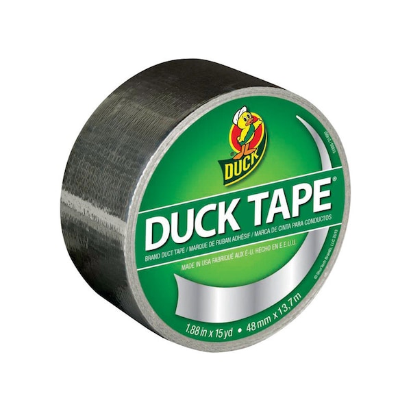 Duck Brand Duck 1.88 in. W X 15 yd L Chrome Solid Duct Tape - 1303158