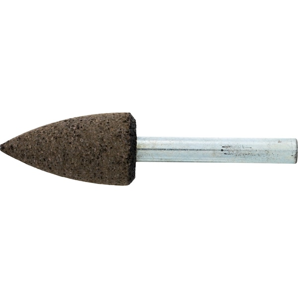 Pferd A12 Resin Mounted Point 1/4" Shank - Aluminum Oxide 30 Grit INOX EDGE - 35115