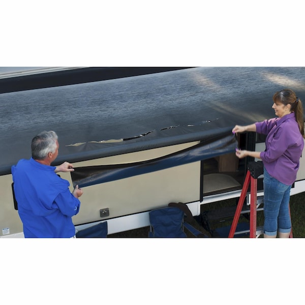 Flex Seal Flex Seal Family of Products Flex Super Wide Duct Tape 7.5 in. W X 20 ft. L Black Duct Tape - DTBLKR7520