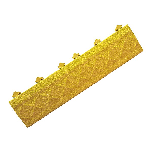 Ergo Advantage Safe-Flex Ramp Edge, PVC, 4 in W x 18 in L, 1 in Thick, 10 PK - AM4-Y