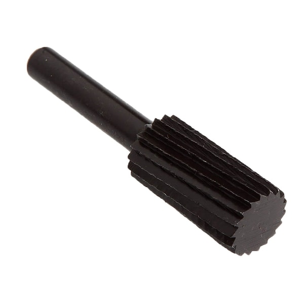 Forney Rotary File, 1 in x 1/2 in x 1/4 in Cylindrical with Flat Top - 60073