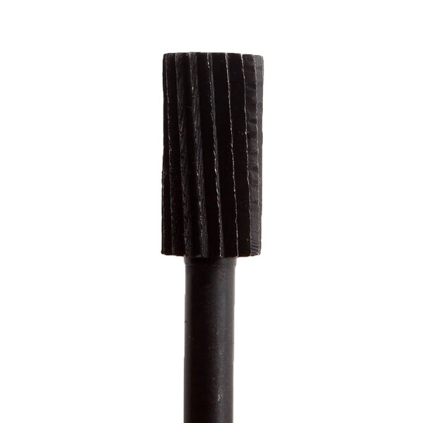 Forney Rotary File, 1 in x 1/2 in x 1/4 in Cylindrical with Flat Top - 60073