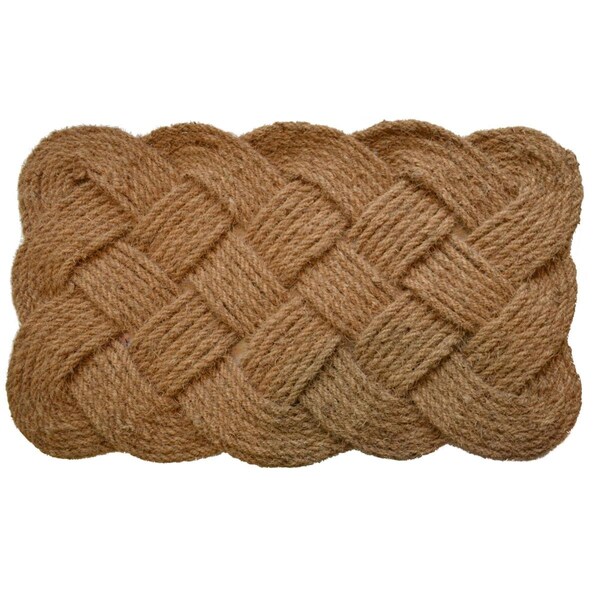 Imports Decor Imports Decor  Outdoor Rope Mat, Brown - 1002RPM-XL