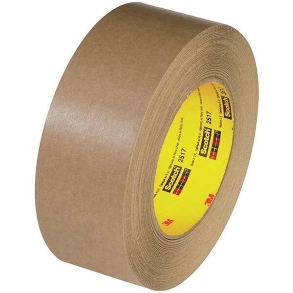 Defenseguard 1.50 in. x 60 yards 2517 Flatback Tape - Kraft, 24PK - DE3360966