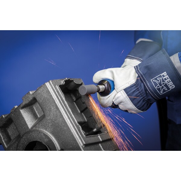 Pferd W208 Vitrified Mounted Point 1/4" Shank - Silicon Carbide, 30 Grit CAST EDGE - 34008