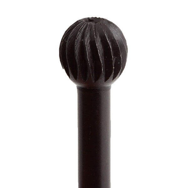 Forney Rotary File, 1 in x 1/2 in x 1/4 in Ball Shaped - 60072