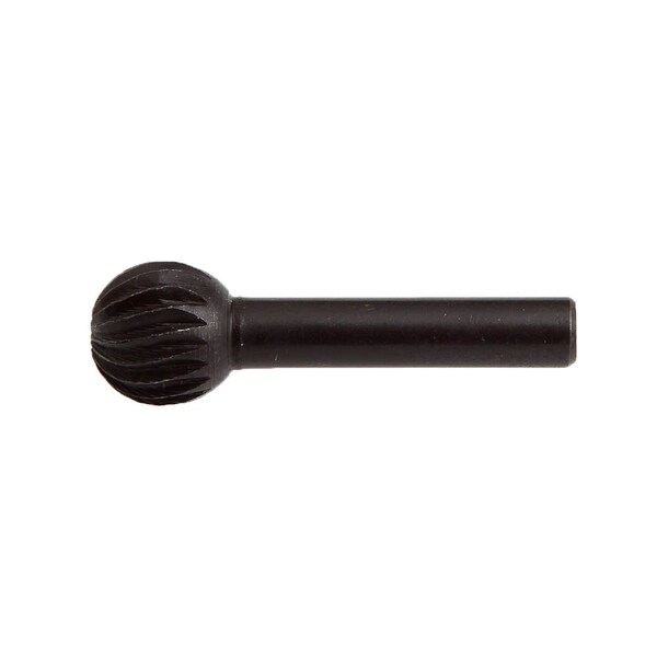 Forney Rotary File, 1 in x 1/2 in x 1/4 in Ball Shaped - 60072