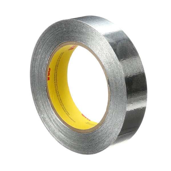 3M Aluminum Foil Tape, 4.6 Mil, 1"x60 yds., Silver, PK36 - T965425