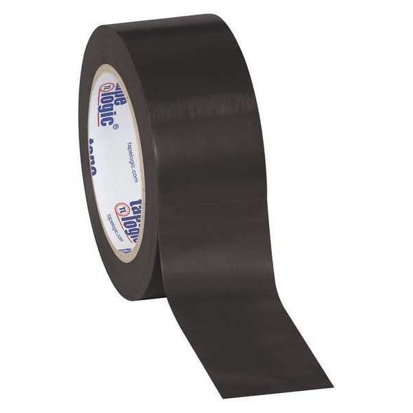Partners Brand Tape Logic Solid Vinyl Safety Tape, 6.0 Mil, 2" x 36 yds., Black, 3/Case - T92363PKBL