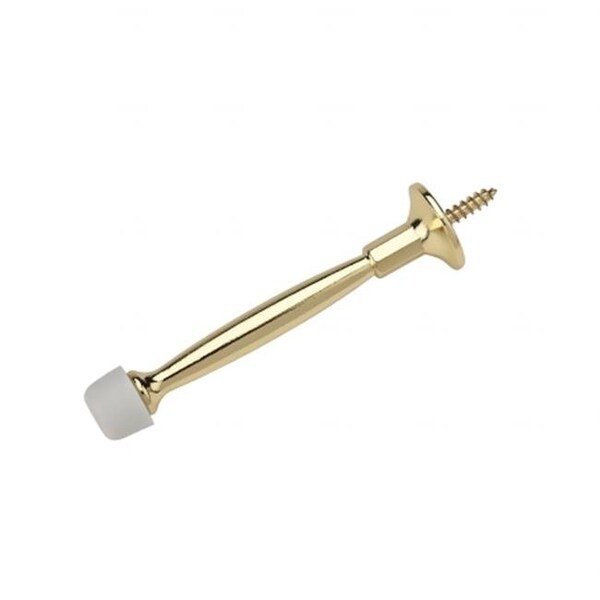 Stanley Stanley Hardware Door Stop Rigid 4In Pol-Brass 830146 - 2049708