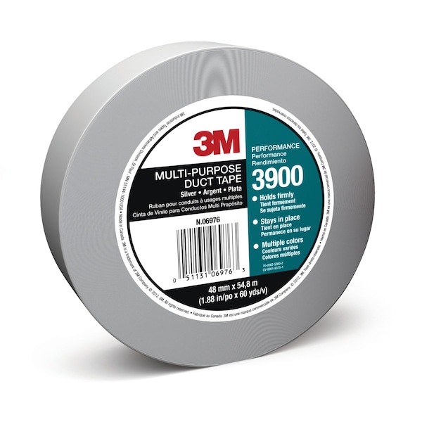 3M Duct Tape, Vinyl, 48mm x 54.8m - 70006250602