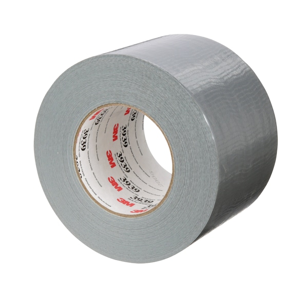 3M Heavy Duty Duct Tape, 3939 Series, 96mm W x 54 m L, Silver, PK12 - 3939