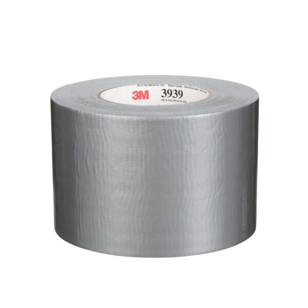 3M Heavy Duty Duct Tape, 3939 Series, 96mm W x 54 m L, Silver, PK12 - 3939