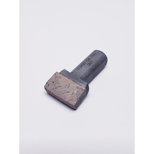 Crystal Cut Tool 1/4" X 3/4" Grit Block in a 7/16" shank - 1AC7
