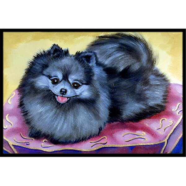 Carolines Treasures 24 x 36 in. Pomeranian Indoor Or Outdoor Doormat - 7503JMAT